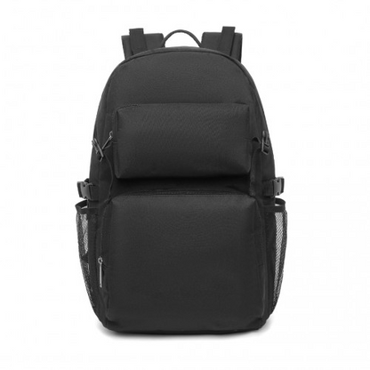 EQ2304 - Kono Men's Versatile and Sleek Urban Commuter Backpack - Black - BEYRUN