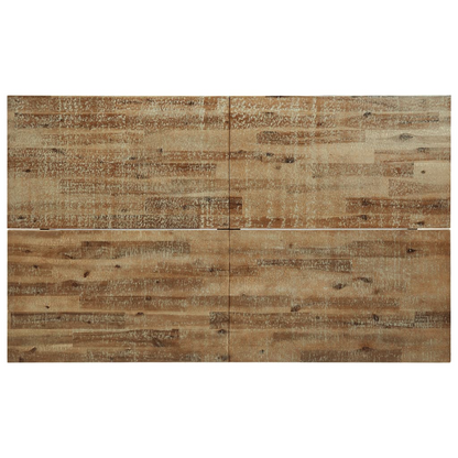 vidaXL Dining Table 150x90x75 cm | Solid Acacia Wood | Industrial Style | Perfect for Dining Room or Kitchen - BEYRUN