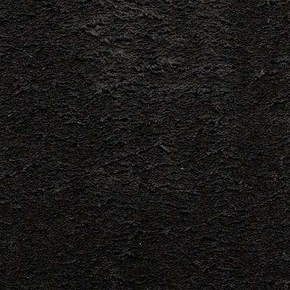 vidaXL Rug HUARTE - Soft, Washable, Non-Slip Black Area Rug (240x240 cm) - Ideal for Living Room & Bedroom - BEYRUN