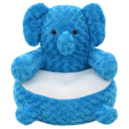 vidaXL Blue Elephant Cuddly Toy - Soft, Plush & Perfect for Kids - BEYRUN