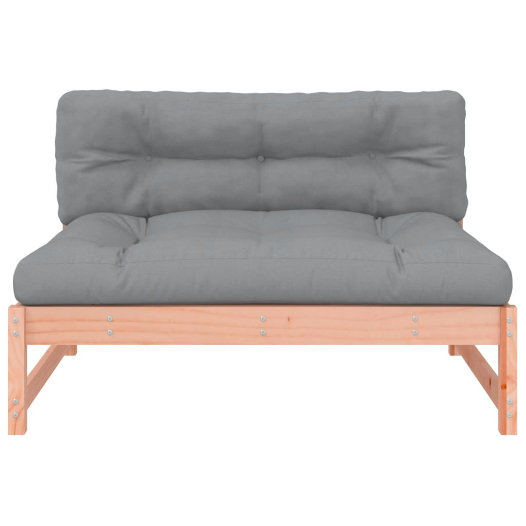 vidaXL Middle Sofa - Solid Wood Douglas, 120x80 cm - Comfortable & Durable Outdoor Furniture - BEYRUN