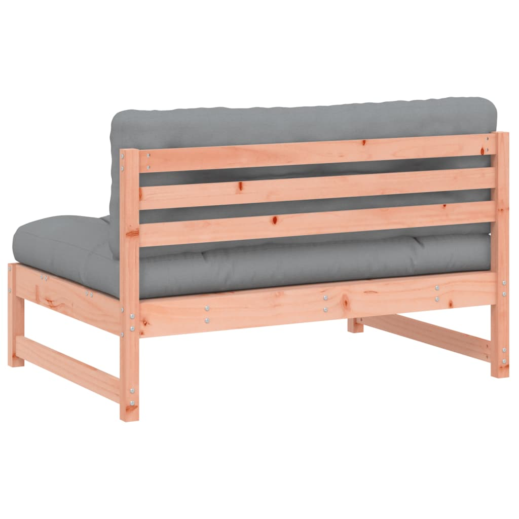 vidaXL Middle Sofa - Solid Wood Douglas, 120x80 cm - Comfortable & Durable Outdoor Furniture - BEYRUN