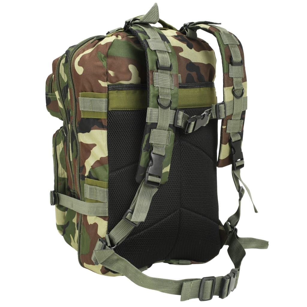 vidaXL Army-Style Backpack 50 L Camouflage - BEYRUN