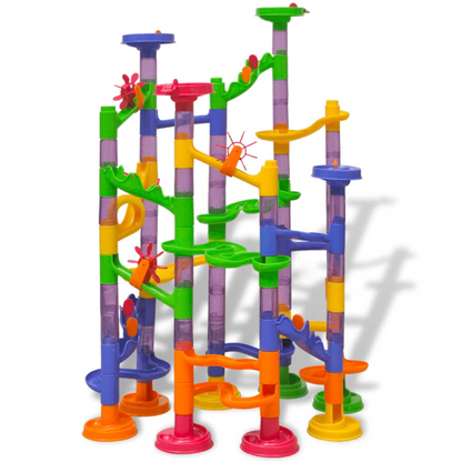 Kids'/Children's Marble Run - Fun and Educational Toy for Building Creative Tracks - BEYRUN