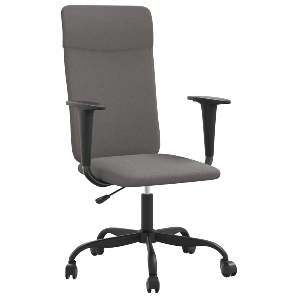 vidaXL Office Chair Dark Grey Fabric - Ergonomic, Stylish & Durable | Shop Now - BEYRUN