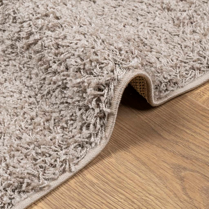 vidaXL Shaggy Rug PAMPLONA - Modern Beige, 200x280 cm | Soft & Durable High Pile Carpet for Living Room, Bedroom, Office - BEYRUN