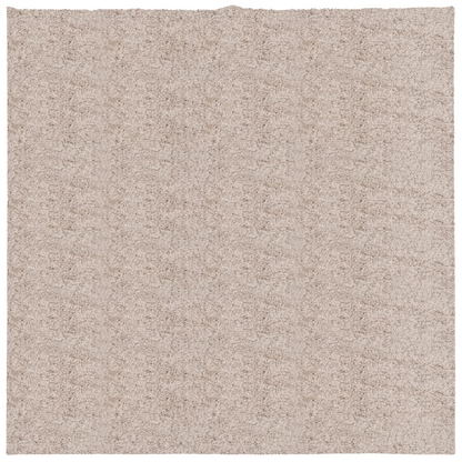 vidaXL Shaggy Rug PAMPLONA High Pile Modern Beige 160x160 cm - Cozy & Stylish - BEYRUN