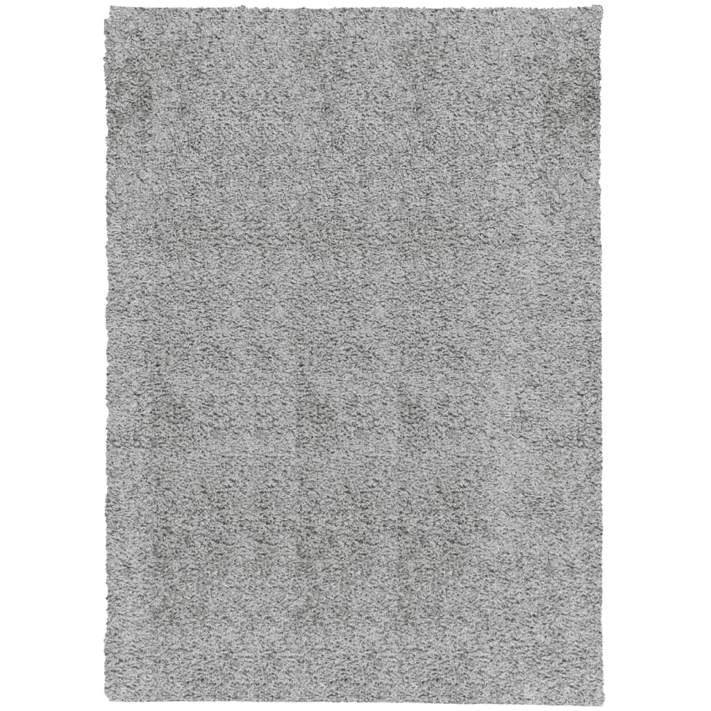 vidaXL Shaggy Rug PAMPLONA - Luxuriously Soft High Pile Modern Grey Area Rug 200x280 cm for Living Rooms, Bedrooms, and Offices - BEYRUN