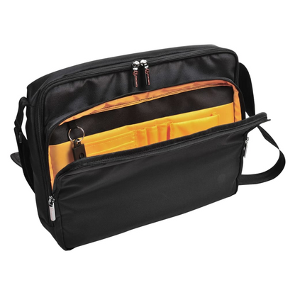 Exacompta Exactive 14" Messenger Laptop Bag - Sleek, Durable & Functional for Tablets and Laptops Up to 14 Inches - BEYRUN