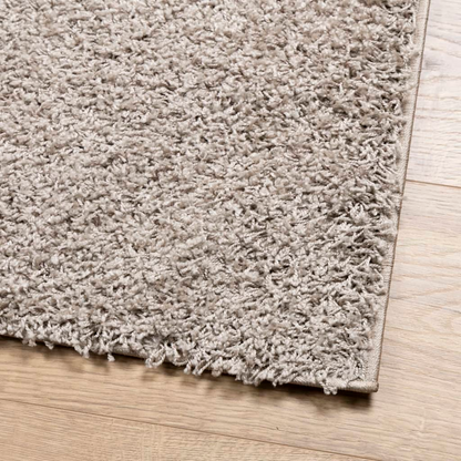 vidaXL Shaggy Rug PAMPLONA High Pile Modern Beige 240x340 cm - Soft, Durable, and Stylish - BEYRUN