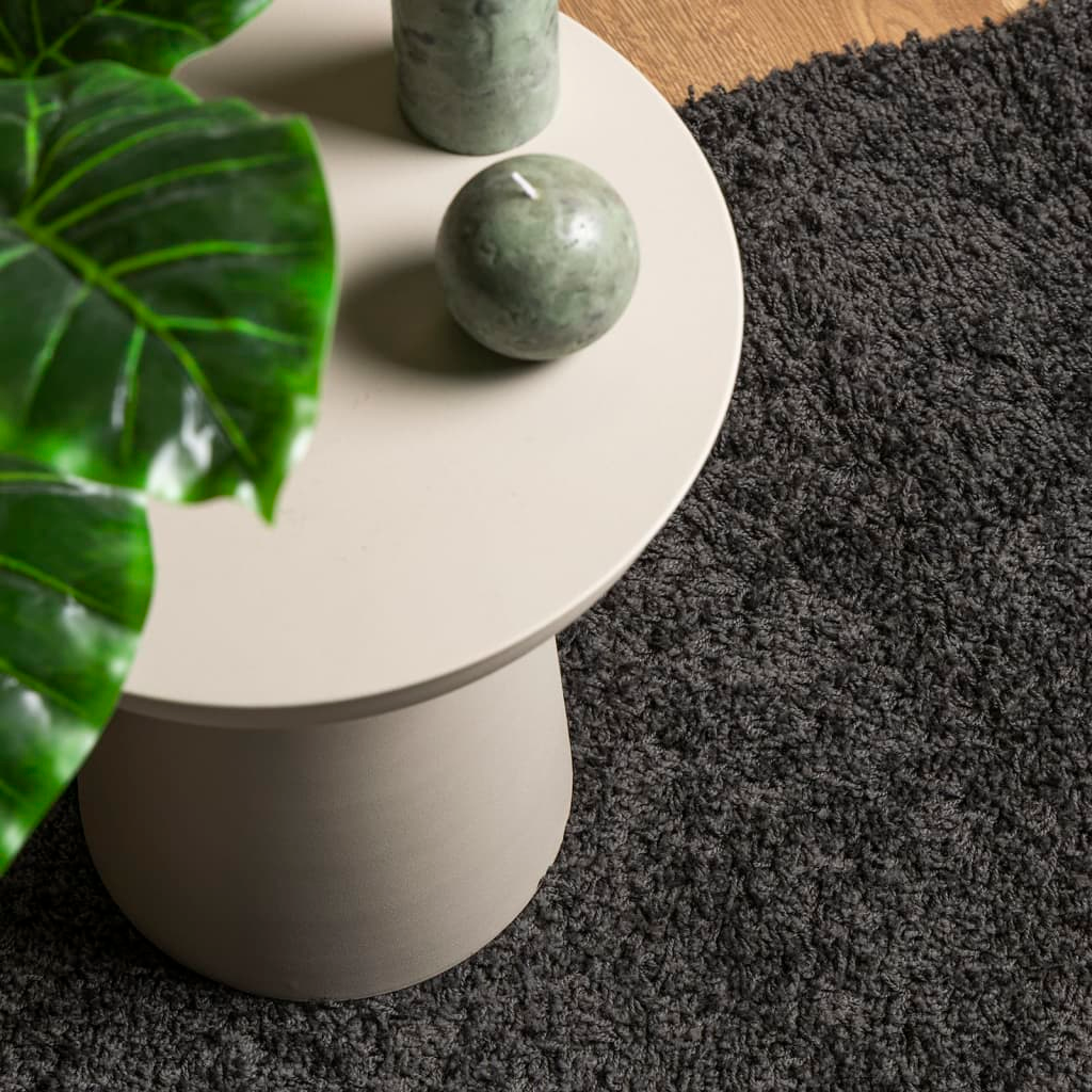 vidaXL Shaggy Rug PAMPLONA - Luxuriously Soft High Pile, Modern Anthracite 200x280 cm, Durable & Easy to Clean - BEYRUN