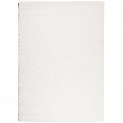 vidaXL Shaggy Rug PAMPLONA High Pile Modern Cream 240x340 cm - Luxurious and Cozy Floor Rug - BEYRUN