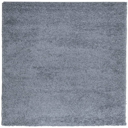 vidaXL Shaggy Rug PAMPLONA High Pile Modern Blue 160x160 cm - Cozy & Durable | Perfect for Living Rooms & Bedrooms - BEYRUN