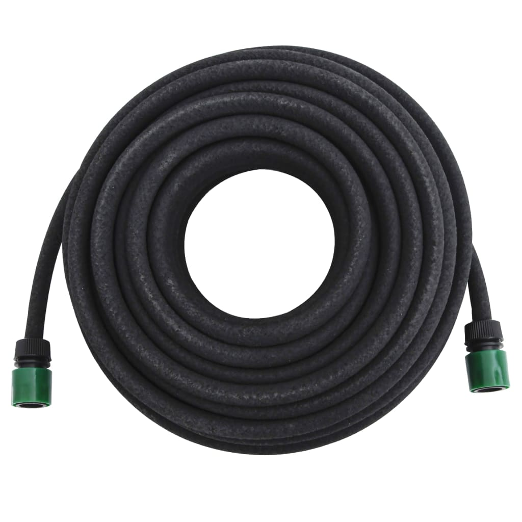 vidaXL Garden Soaker Hose 25m - Flexible & Durable Rubber, Water-Saving Irrigation - BEYRUN