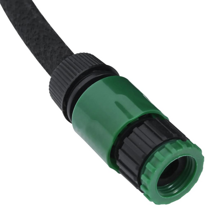 Efficient Irrigation with vidaXL 50m Garden Soaker Hose - Durable Black Rubber for Home & Commercial Use - BEYRUN