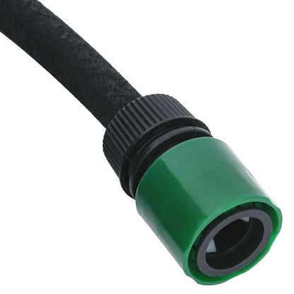 Efficient Irrigation with vidaXL 50m Garden Soaker Hose - Durable Black Rubber for Home & Commercial Use - BEYRUN