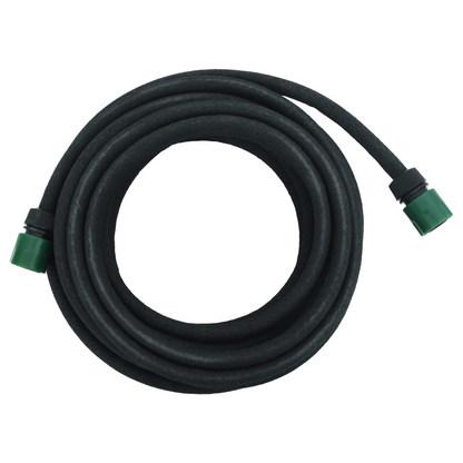 vidaXL Black 10m Rubber Garden Soaker Hose – Durable, Flexible, and Efficient Irrigation Solution - BEYRUN