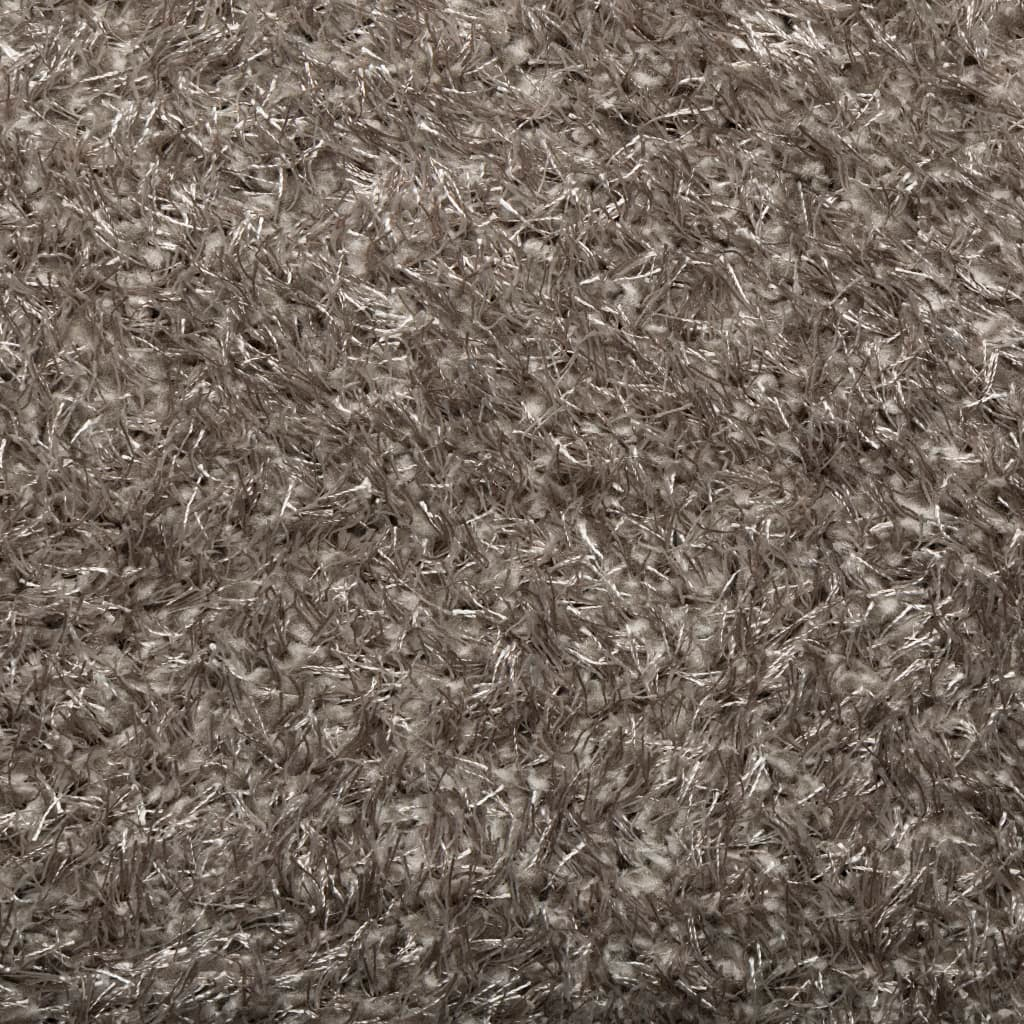 vidaXL Rug ISTAN High Pile Shiny Look Grey 80x150 cm - Luxurious Comfort for Your Home