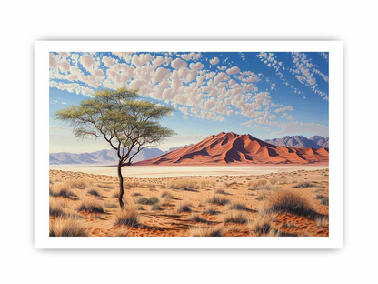 Stunning Two Piece Desert Art | High Quality Print with Elegant Frame - BEYRUN