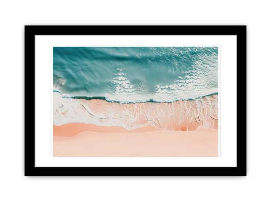 Beach Print - Stunning High Quality Photography on Archival Paper with Elegant Frame - BEYRUN