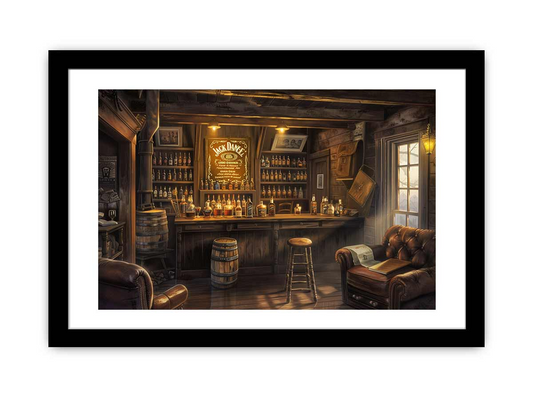 Vintage Bar Art - High-Quality Prints for Your Home Bar - BEYRUN