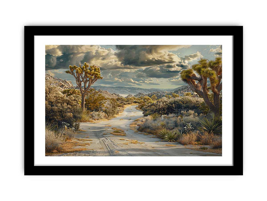 Stunning Scenic Road Framed Print - Premium Archival Quality, Ready to Hang - BEYRUN