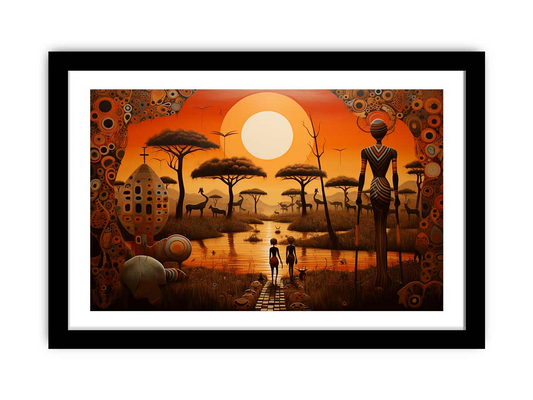 Stunning Africa Art Print - Premium Quality on Archival Paper | Limited Edition - BEYRUN