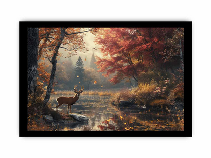 Whisper Of Fall Art | Premium Wall Decor | High Quality Matted Print - BEYRUN