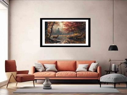 Whisper Of Fall Art | Premium Wall Decor | High Quality Matted Print - BEYRUN