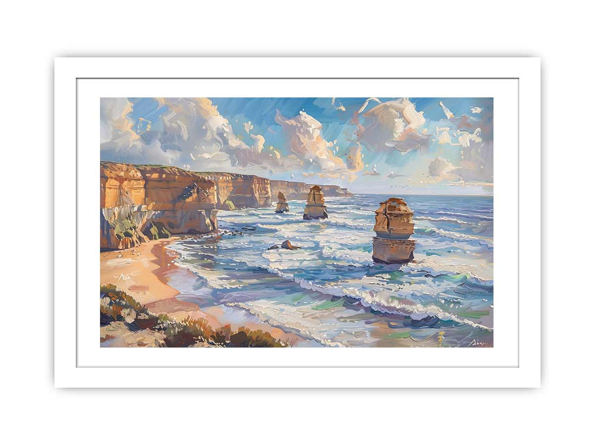 12 Apostles Melbourne Art - Premium Quality Print with Custom Framing Options | Stunning Wall Décor - BEYRUN