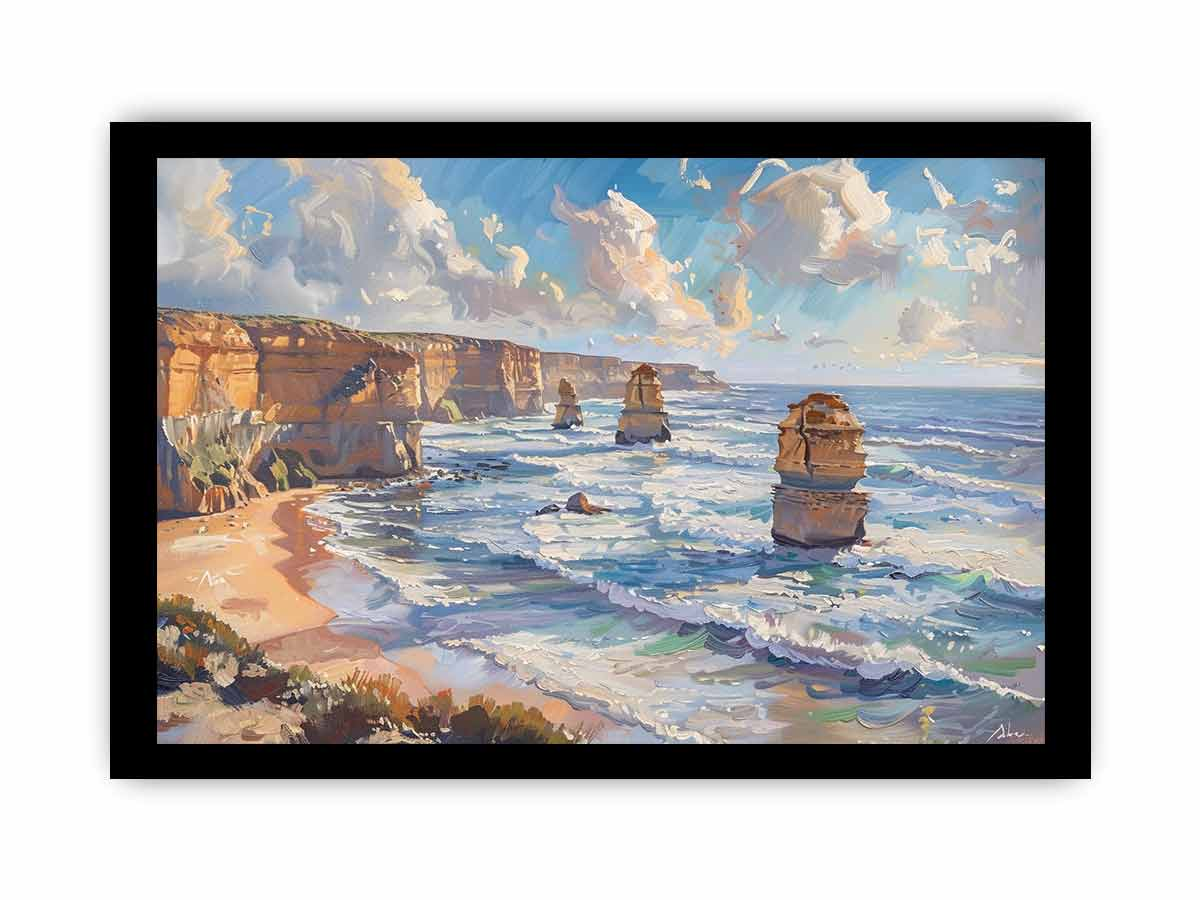 12 Apostles Melbourne Art - Premium Quality Print with Custom Framing Options | Stunning Wall Décor - BEYRUN