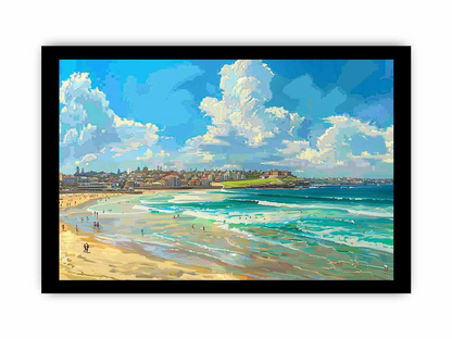 Bondi Beach Art - Unique and Vibrant Coastal Wall Decor for Your Home - BEYRUN