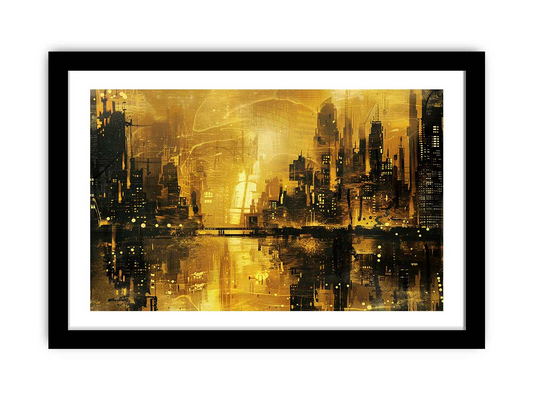 Gold Coast City Art Framed Print - High Quality | Free Shipping | Stunning Wall Art - BEYRUN