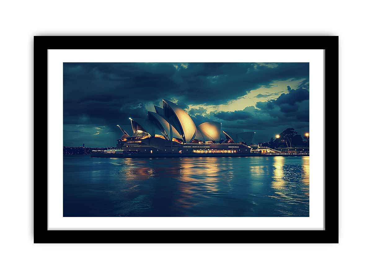 Opera House Framed Print - Archival Quality, Premium Framing - BEYRUN