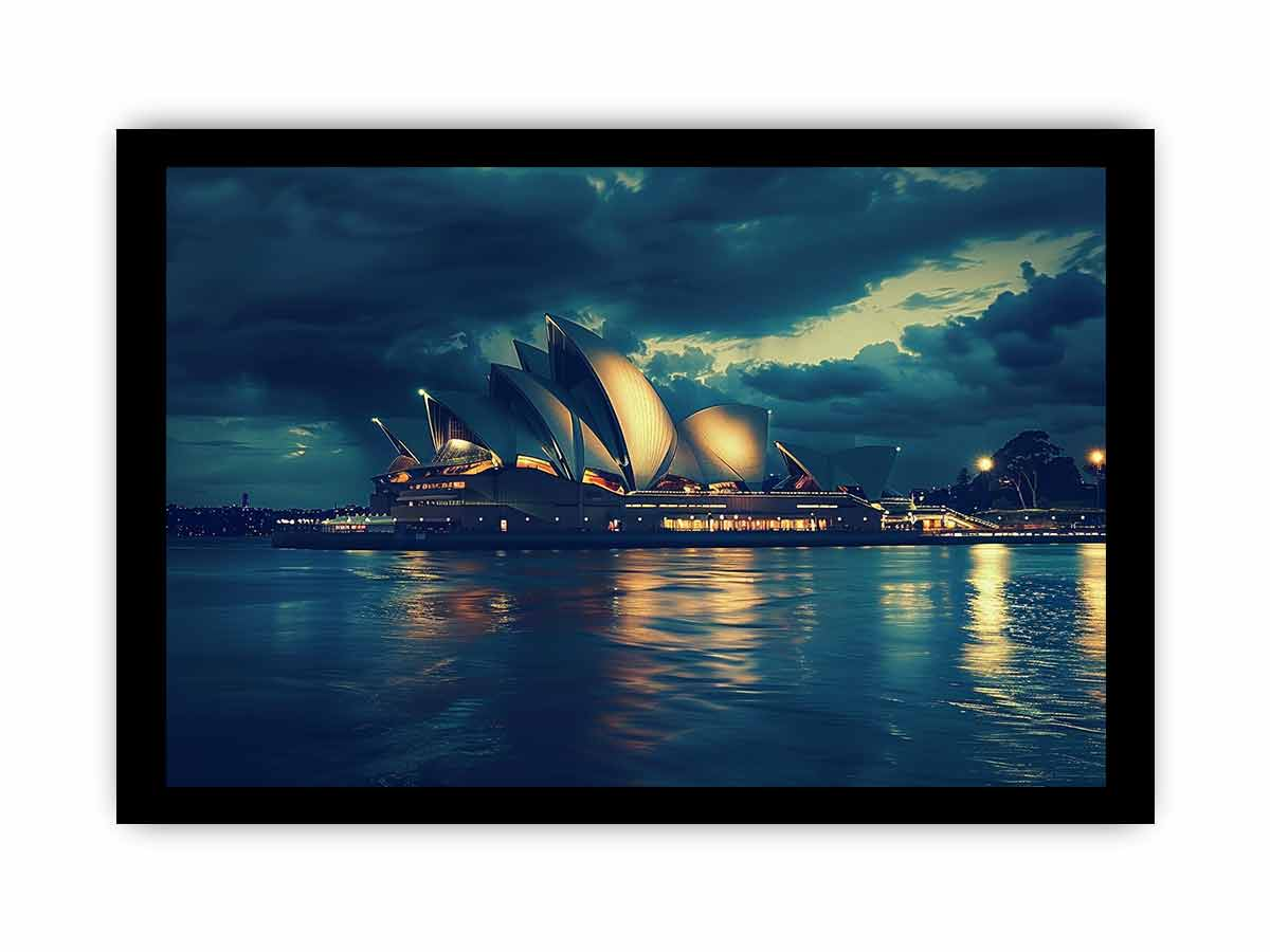 Opera House Framed Print - Archival Quality, Premium Framing - BEYRUN