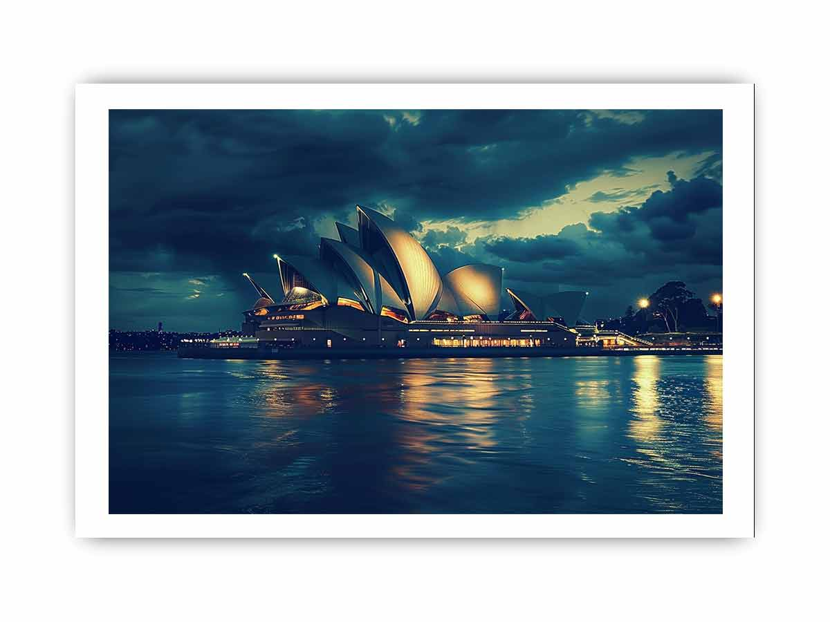 Opera House Framed Print - Archival Quality, Premium Framing - BEYRUN