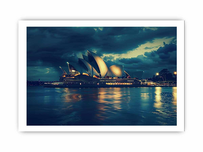 Opera House Framed Print - Archival Quality, Premium Framing - BEYRUN