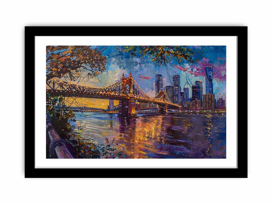 Storey Bridge Brisbane Art Framed Print – Elegant Wall Art Décor - BEYRUN