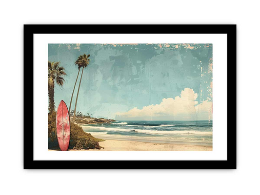 Stunning Beach Framed Print - High Quality, Ready to Hang - BEYRUN