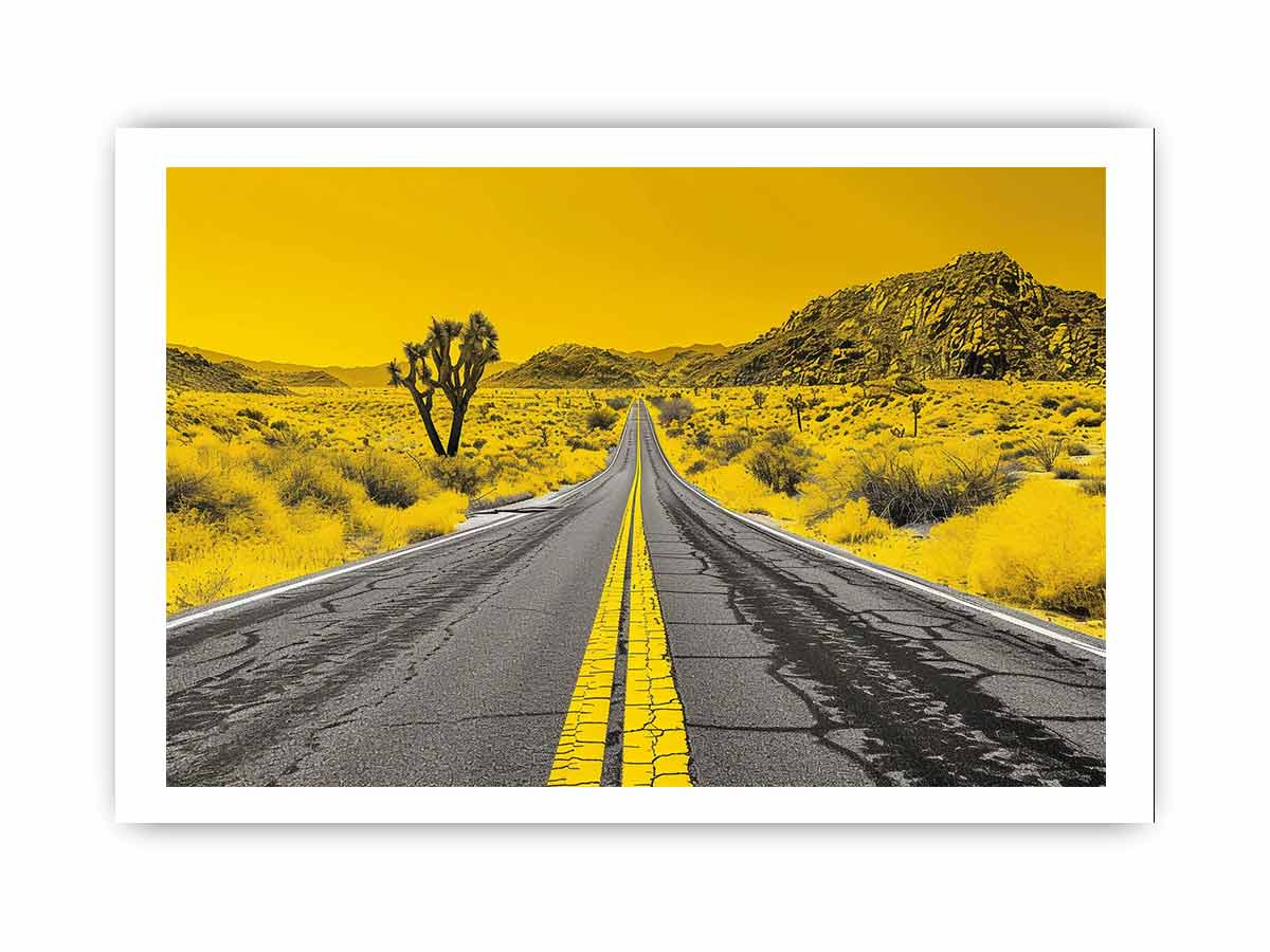 Dream Road Framed Print - High Quality Photographic Art with Archival Paper and Durable Frame - BEYRUN