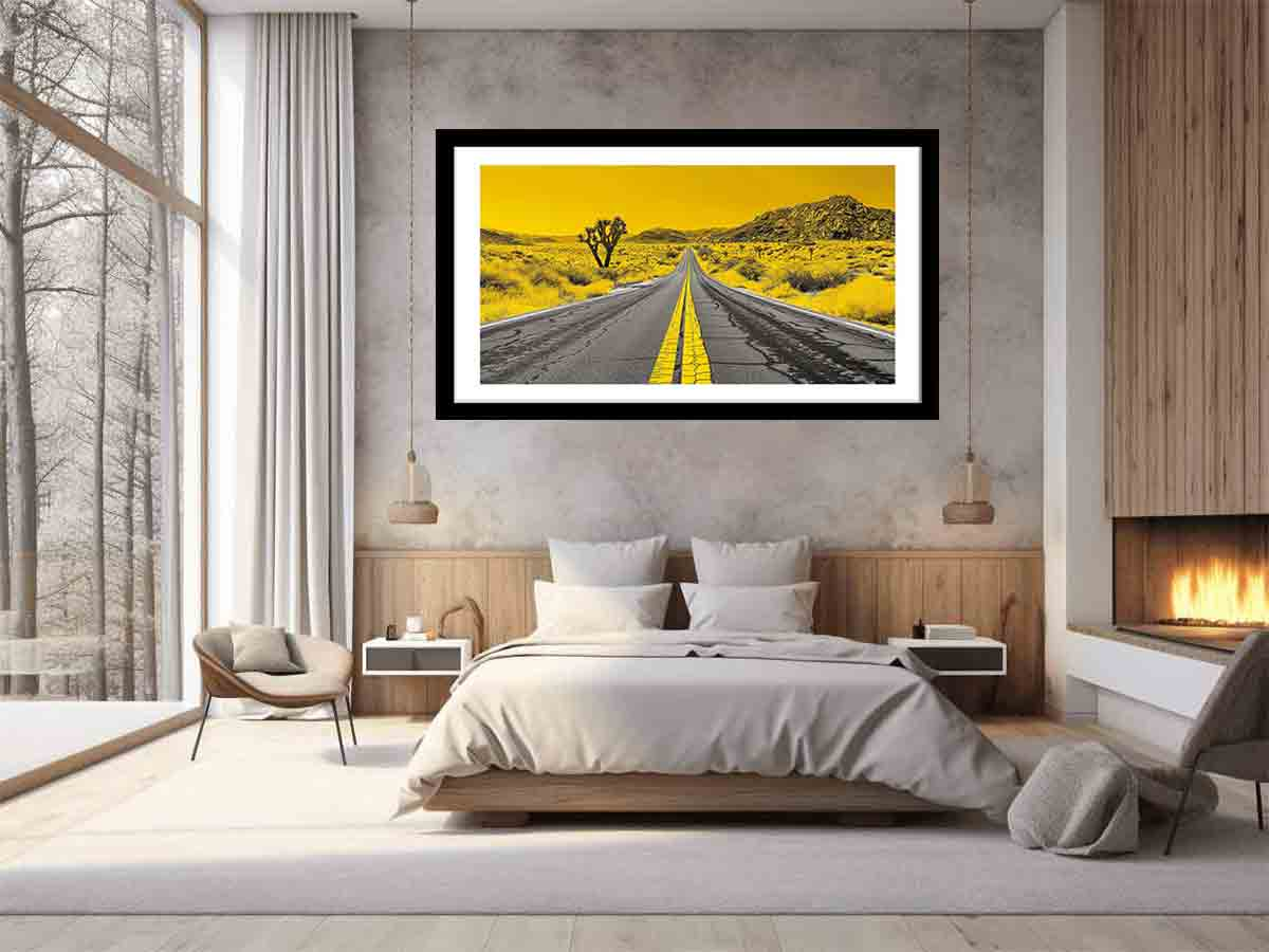 Dream Road Framed Print - High Quality Photographic Art with Archival Paper and Durable Frame - BEYRUN