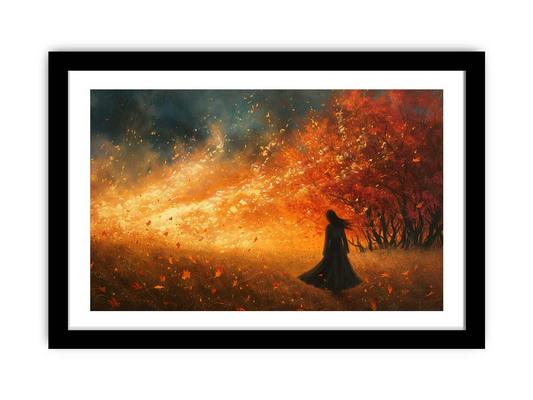 Whisper Of Fall Framed Print - High Resolution, Archival Quality Decor - BEYRUN