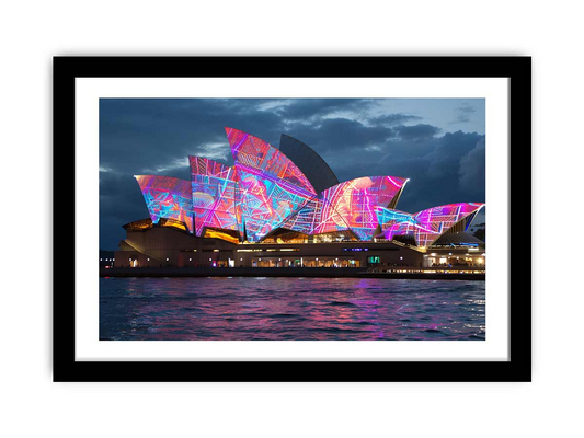 Opera House Sydney Framed Print - High-Resolution Photographic Art, Premium Quality, Ready to Hang - BEYRUN