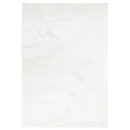 vidaXL OVIEDO Short Pile Rug in Cream | Super Soft, Durable & Easy to Clean | 200x280 cm - BEYRUN