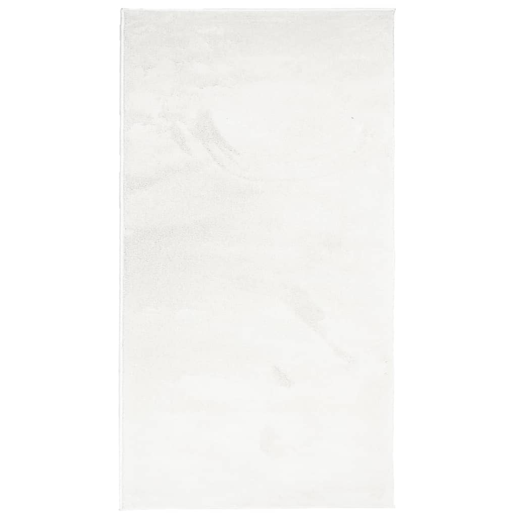 vidaXL OVIEDO Short Pile Cream Rug - Soft & Durable 80x150 cm