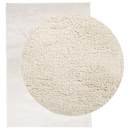 vidaXL Beige OVIEDO Rug - Soft, Durable, 200x280 cm - Modern Home Decor - BEYRUN