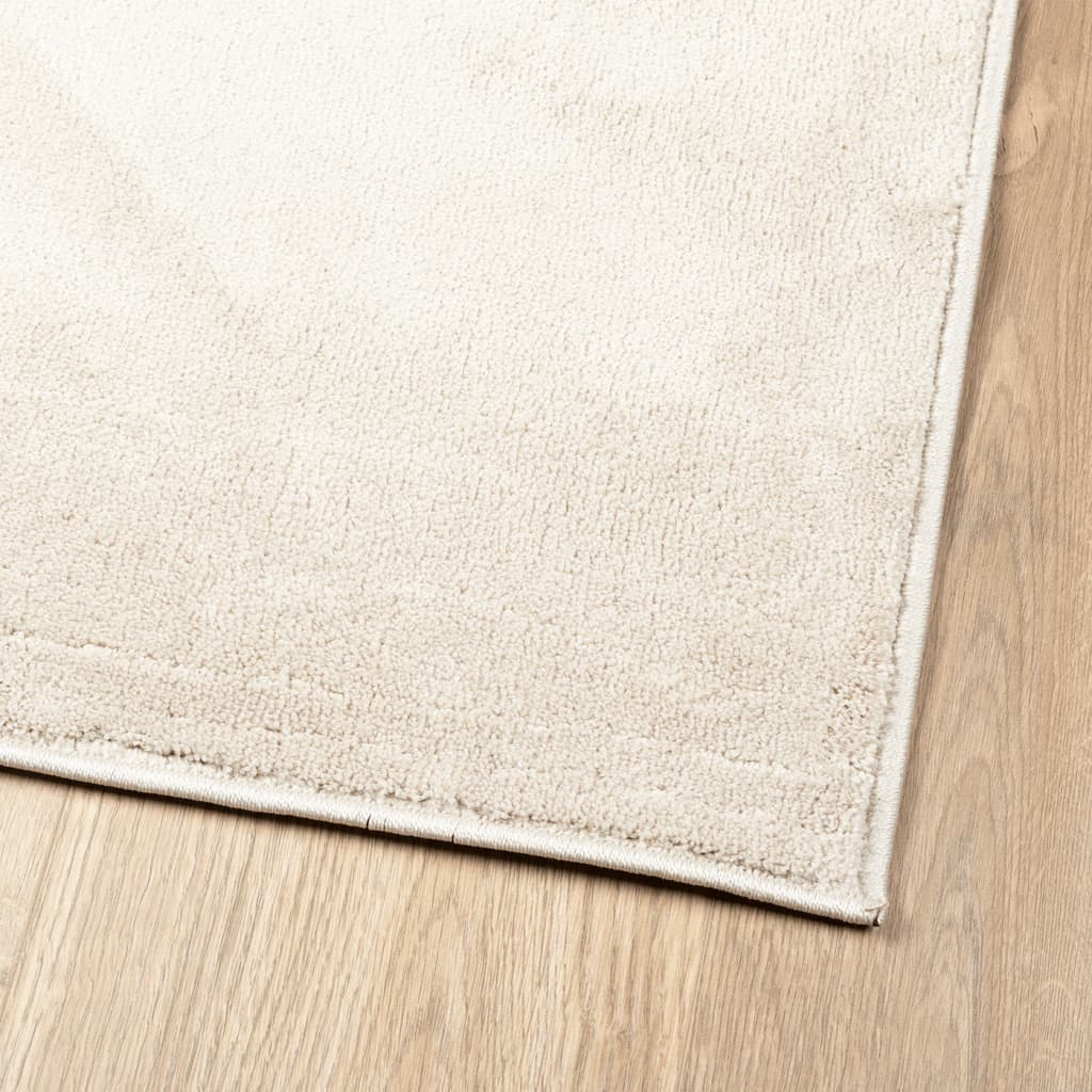 vidaXL Beige OVIEDO Rug - Soft, Durable, 200x280 cm - Modern Home Decor - BEYRUN