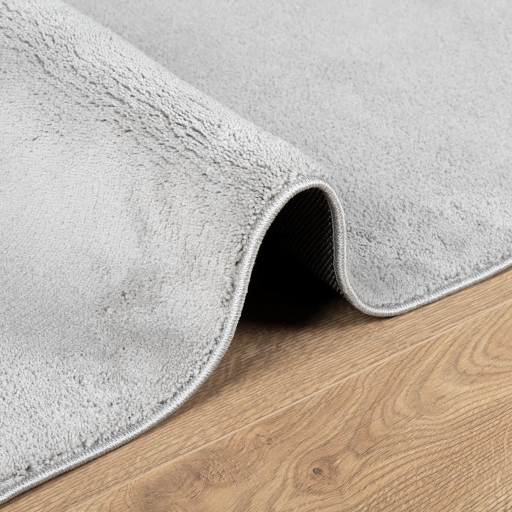 vidaXL OVIEDO Short Pile Rug Grey 300x400 cm - Soft, Durable, Easy to Clean - BEYRUN