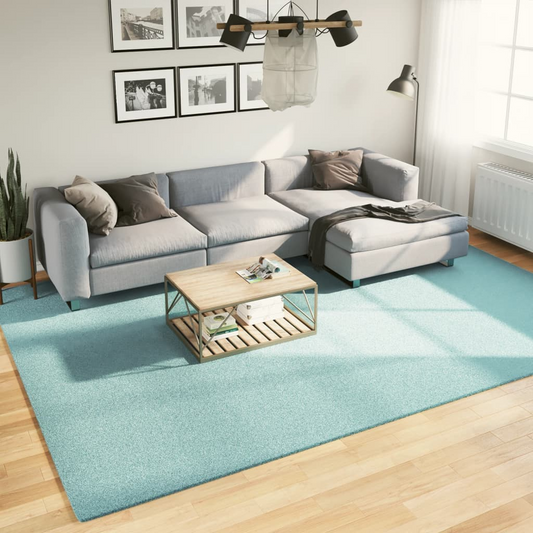 vidaXL OVIEDO Short Pile Rug - Luxurious Soft Green Carpet 240x340 cm - BEYRUN