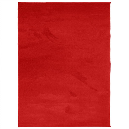 vidaXL Rug OVIEDO Short Pile Red 240x340 cm – Elegant & Cozy Home Decor - BEYRUN